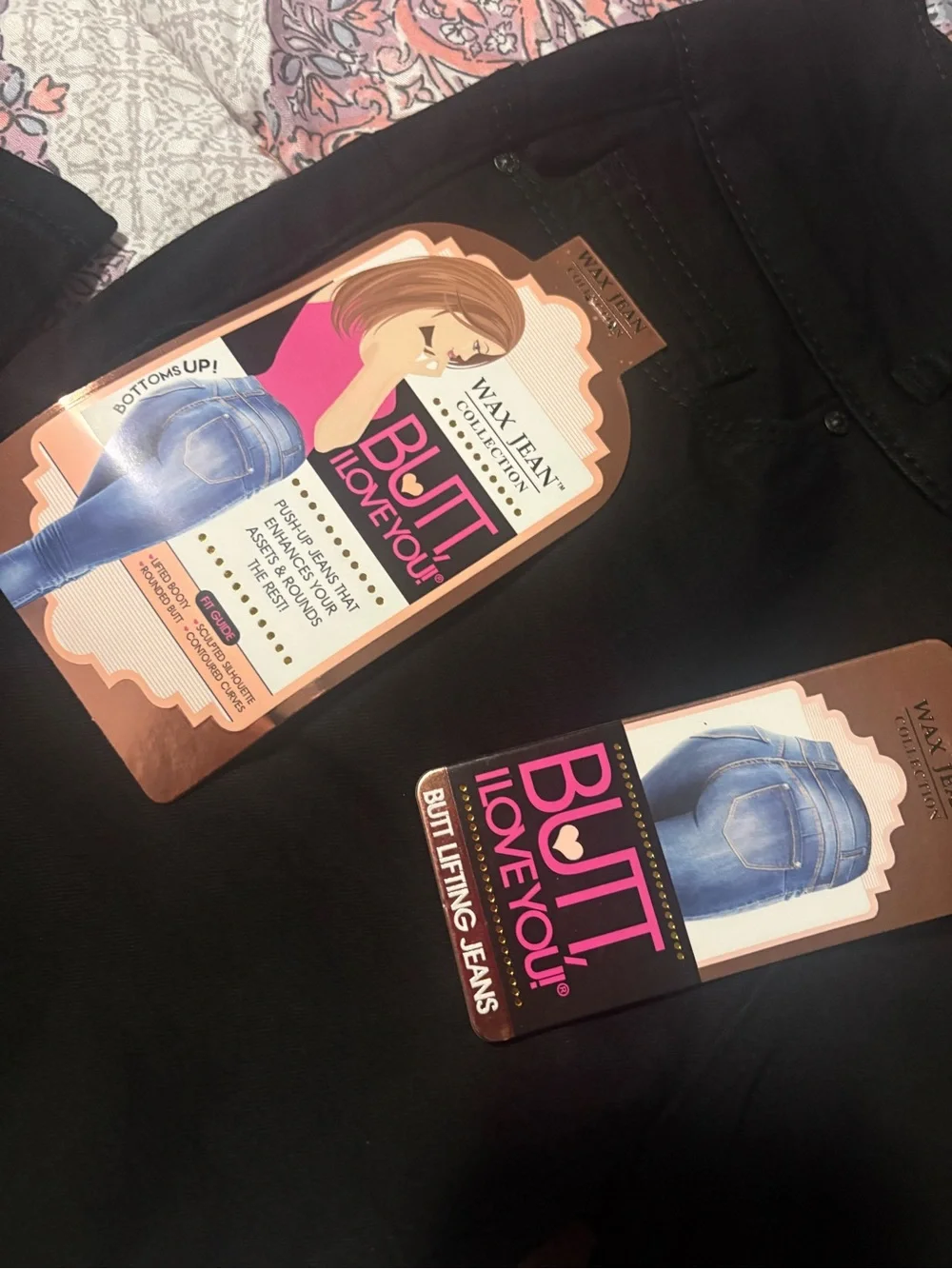 Wax Jean Black Women's Butt Lift Jeggings
